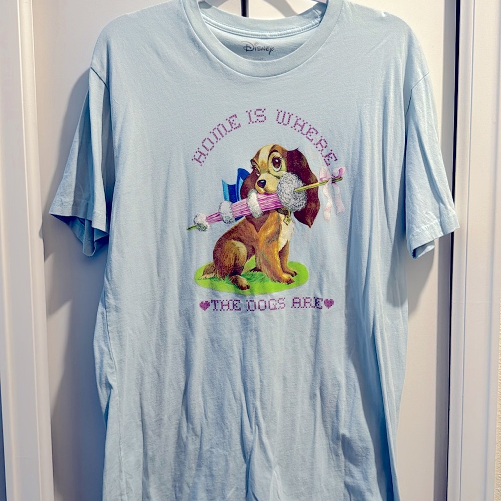 Disney Lady Light Blue Tee